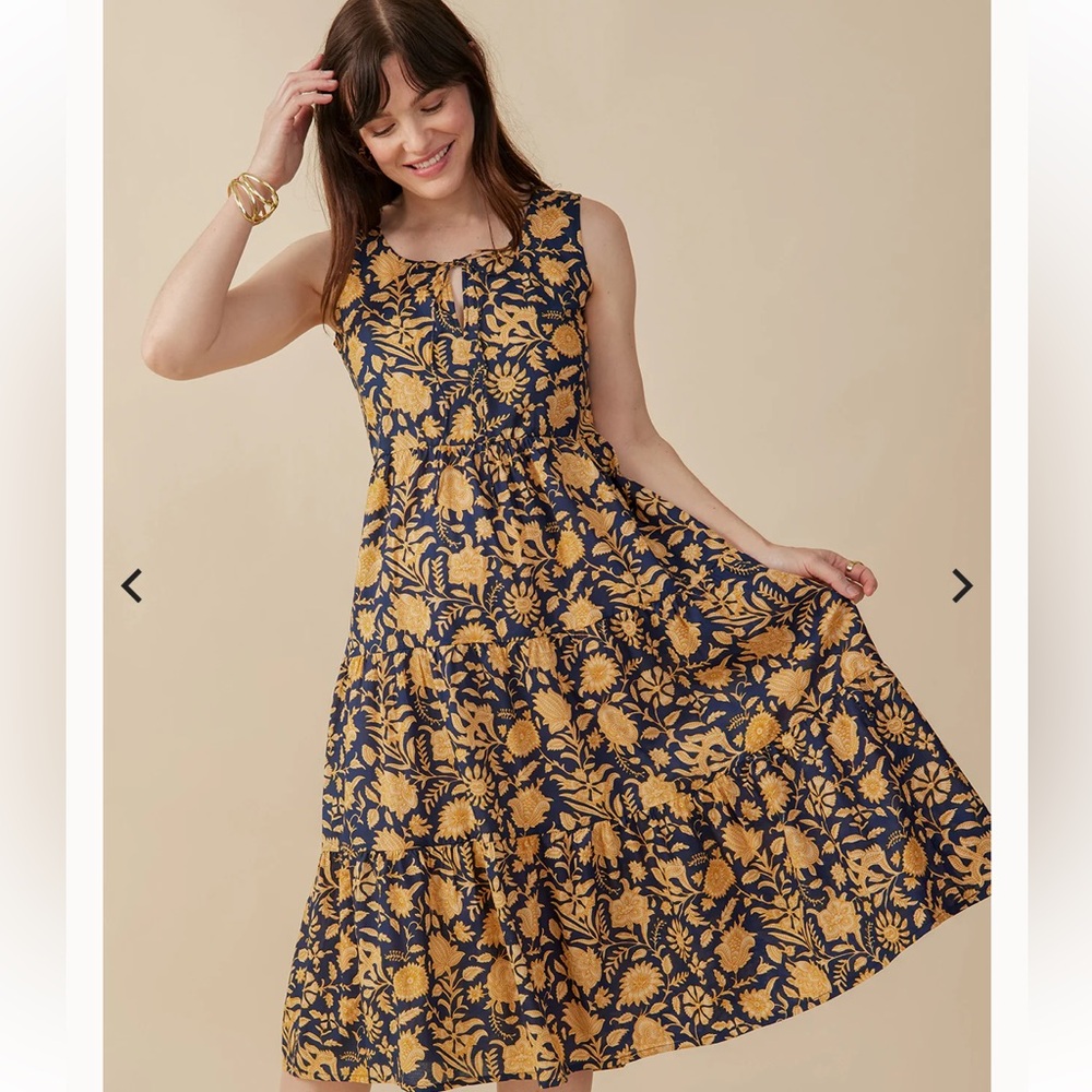 Mata Traders Thais Tiered Dress